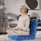 Costway Adjustable 14-Position Floor Chair Folding Lazy Gaming Sofa Chair Cushioned New Blue/Green/Light Pink/Purple/Black/Coffee/Tan/Pink/Gray